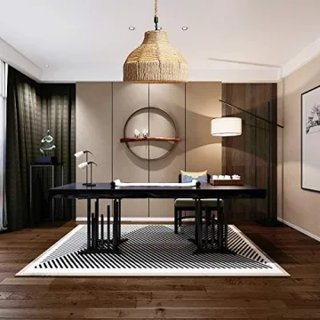 Coastal Beach Rope Pendant Lamp for Elegant Illumination