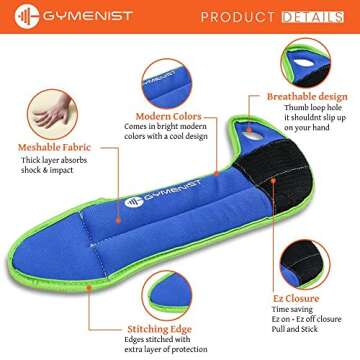 Adjustable Thumb-Wrist Weights for Enhanced Workouts