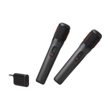 JBL PartyBox Wireless Mic with Dual Mics & 20hr Battery