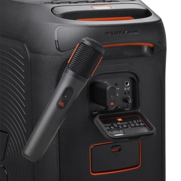 JBL PartyBox Wireless Mic with Dual Mics & 20hr Battery