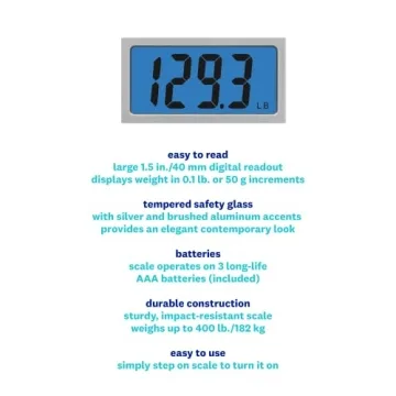 Weight Watchers Digital Bathroom Scale for Accurate Weight Monitoring