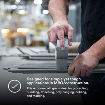 3M 2979 Silver Duct Tape for Temporary Repairs