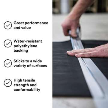 3M 2979 Silver Duct Tape for Temporary Repairs