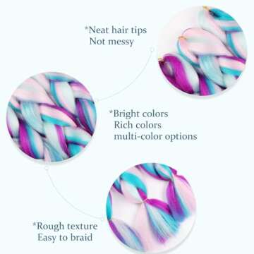 Vibrant 24" MAYSA Pre Stretched Braiding Hair