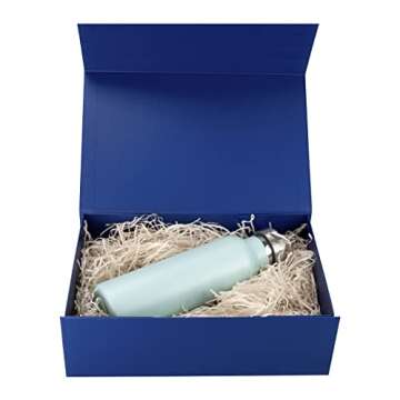 Rsgift Blue Gift Boxes for All Occasions 7.8 x 7 x 3