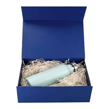 Rsgift Blue Gift Boxes for All Occasions 7.8 x 7 x 3