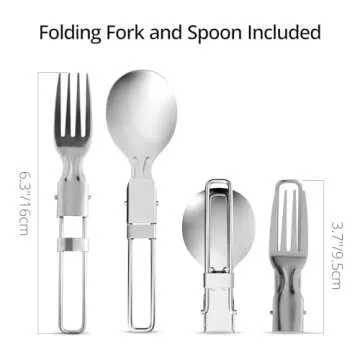 Extremus Portable Camping Stove, Backpacking Stove, Hiking Stove, Pocket Stove, Mini Camp Stove, Compact Wind Resistant Camping Stove for Backpacking, Hiking, Camping, and Tailgating, Ultralight