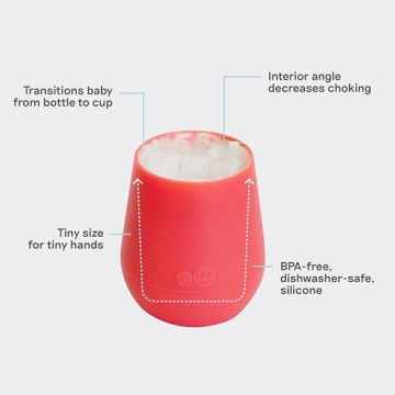 ezpz Tiny Cup - Silicone Training Cup for Infants