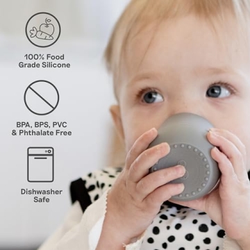 ezpz Tiny Cup - Silicone Training Cup for Infants