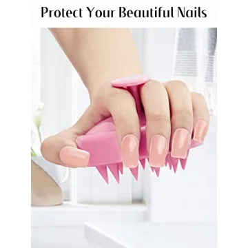 HEETA Shampoo Scalp Brush for Hair Growth & Dandruff Care