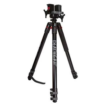 BOG DeathGrip Aluminum Tripod with Durable Aluminum Frame, Lightweight, Stable Design, Bubble Level,...