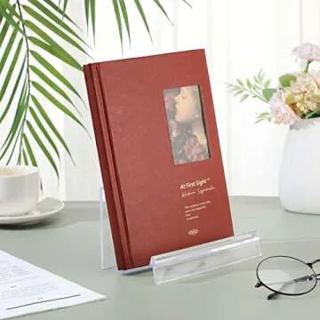 Qunclay Clear Acrylic Purse Display Stand Wallet Stand Glasses Holder and Card Holder Clutches Organizer for Bag Phone Cards Cosmetic Store Business, 5.5 x 3.3 x 3 Inches (10 Pcs)