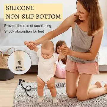 UAREHIBY New Mom Gifts, Baby Shower Gifts for Mom to Be Gift Growing a Tiny Human Mom & Baby Socks, Gifts For Pregnant Women