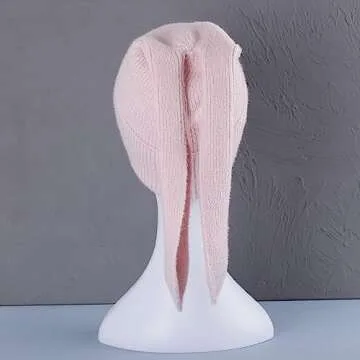 Bunny Beanie Hats for Women Cute Rabbit Beanie - Warm and Stylish