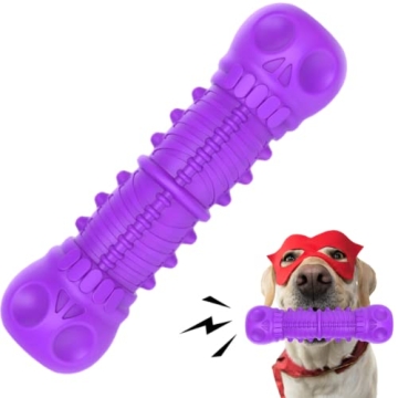 FRLEDM Indestructible Dog Toys 3 Pack - Durable Chew Toys for Aggressive Chewers