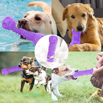 FRLEDM Indestructible Dog Toys 3 Pack for Aggressive Chewers