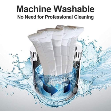 EASELAND Queen Mattress Pad Cover Soft and Comfortable