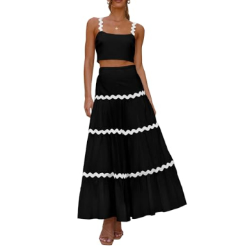 PRETTYGARDEN Women’s Summer Two Piece Beach Outfit