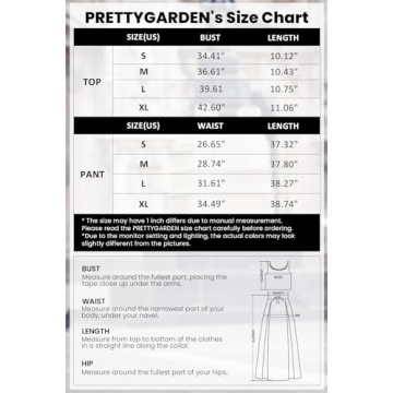 PRETTYGARDEN Women’s Summer Two Piece Beach Outfit