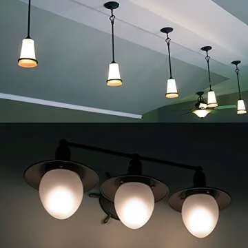 G9 Pin Base LED Bulb, 25 Watt Glass Halogen (Daylight White 6000K) Light Bulbs Replacement, 120V AC, 3W / 250 Lumens, T4 JCD Chandelier Incandescent Lamp, Pack of 6