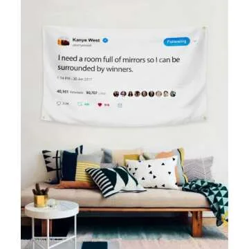 Wassupup 3x5 Feet Kanye West Motivational Flag