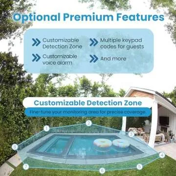 SwamCam Pool Alarm Camera - AI Safety for Kids Near Water