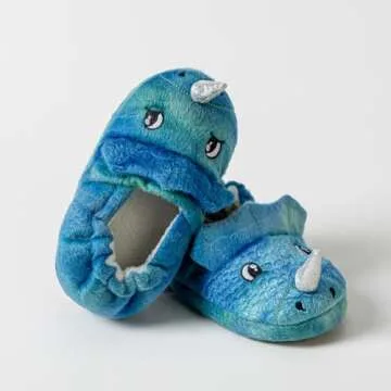 LZSYC Toddler Dinosaur Slippers - Cozy Winter Fun