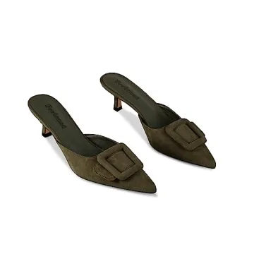 Fericzot Chic Mule Slippers for Women Stylish Comfort