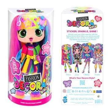 Decora Fashion Girlz 11" Doll - Vibrant Hair & Creative Style