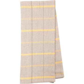 KAF Home Pantry Pineapple Kitchen Dish Towel Set of 4, 100-Percent Cotton, 18 x 28-inch