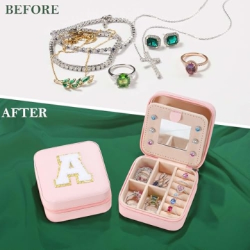 Stylish Parima Travel Jewelry Organizer for Women & Girls