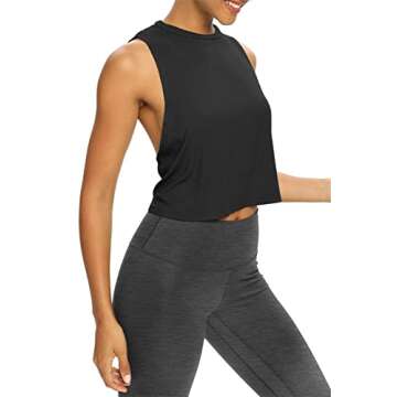 Bestisun Open Back Yoga Tank Tops for Women