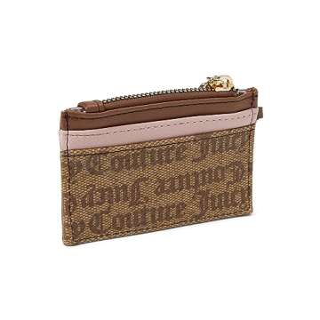 Juicy Couture Paparazzi Card Case Status Chestnut Chino One Size