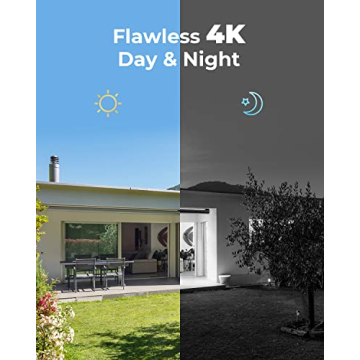 REOLINK 4K Security Camera with 24/7 Recording