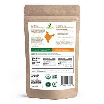 Organic Turmeric Powder w/Curcumin | 16oz or 454g | USDA Organics and Non-GMO | 100% Raw and Natural by OSR