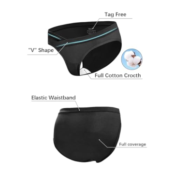 Molasus Maternity Underwear - Crossover Design Pack of 6