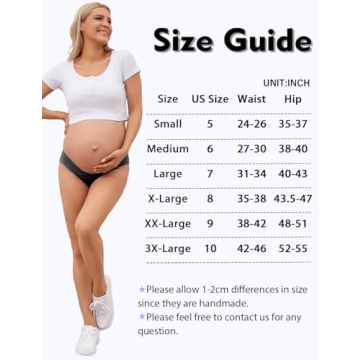 Molasus Maternity Underwear - Crossover Design Pack of 6