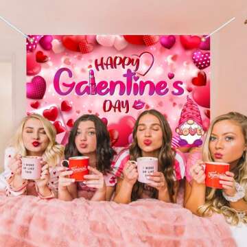 Happy Galentines Day Banner 71x43 for Celebrations