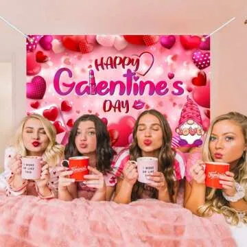 Happy Galentines Day Banner 71x43 for Celebrations