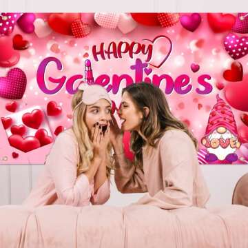 Happy Galentines Day Banner 71x43 for Celebrations