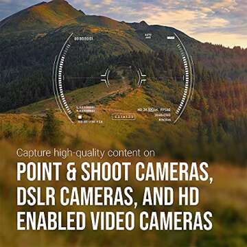 PNY 16GB High Performance Class 10 U1 SDHC Flash Memory Card - 85MB/s, Class 10, U1, Full HD, UHS-I, Full Size SD