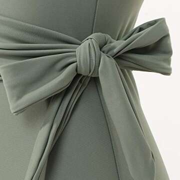 Stylish RXRXCOCO One Shoulder Bathing Suit for Women