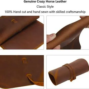 Leather Organizer for Electronic Accessories