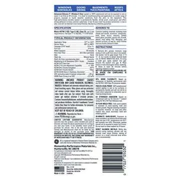 Silicone II Window & Door Sealant GE5030 - 10.1OZ Black Caulk for Ultimate Durability