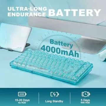 YUNZII X75 PRO Wireless Mechanical Gaming Keyboard