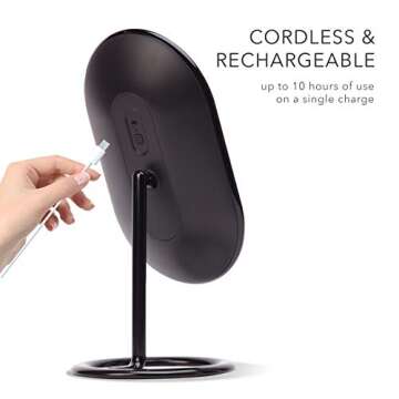 Fancii Vera LED Vanity Mirror with Dimmable Lighting