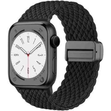 Adjustable Nylon Braided Sport Solo Loop for Apple Watch