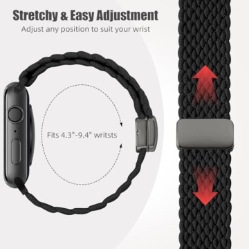 Sport Solo Loop for Apple Watch Adjustable Band