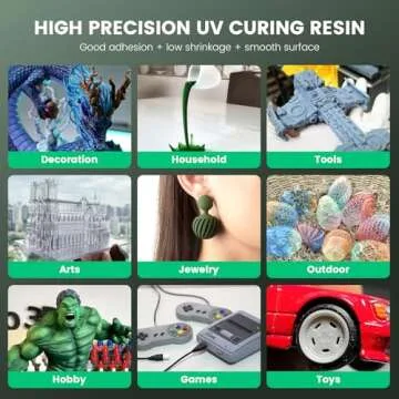 SUNLU 3D Printer Resin – Fast Curing, High Precision