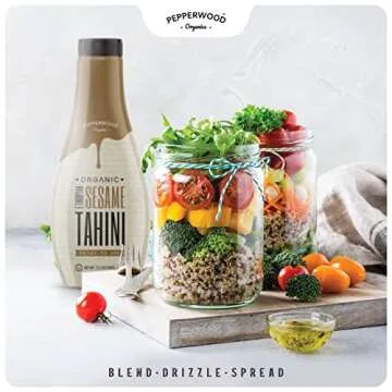 Organic Ethiopian Sesame Tahini - Creamy and Squeezy